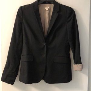 J. Crew Suit Blazer - Black - size 8